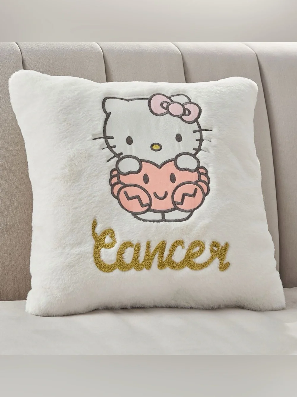 Pottery Barn Hello Kitty Astrology Pillow Cancer